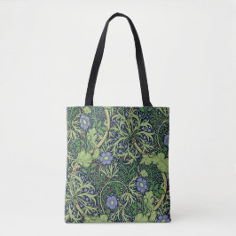 Bolsa Tote Seaweed cobalt thyme - William Morris