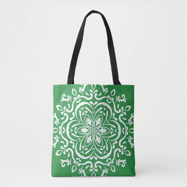 Bolsa Tote Seaweed Mandala (Frente)