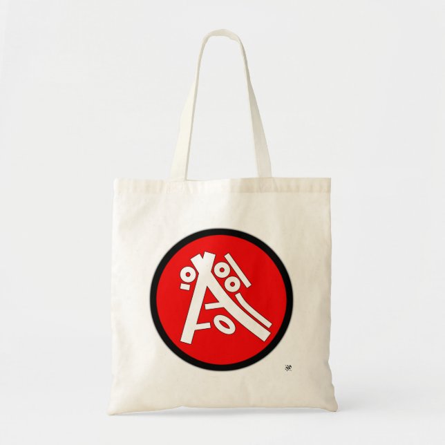 Bolsa Tote Secret ideographs (cool exotic symbols) 6 (Frente)