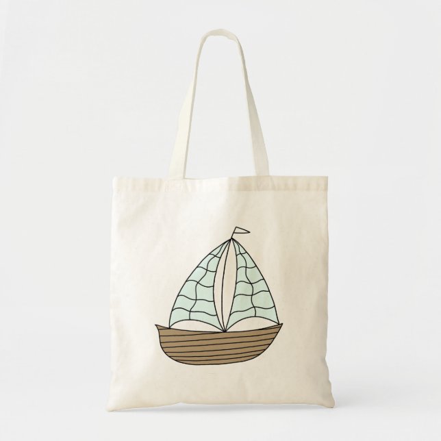 Bolsa Tote Segelboot (Frente)