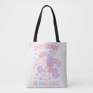 Bolsa Tote segundo Grau é Magia de Volta ao Unicórnio Escolar