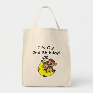 Bolsa Tote Segundo Triplets - Dois Meninos/ Um Camiseta Rapar
