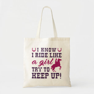 Bolsa Tote Sei Que Ando Como Uma Garota Tentando Continuar.