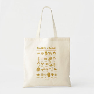 Bolsa Tote Seinfeld | A ABC de Seinfeld Infographics