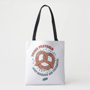 Bolsa Tote Seinfeld Estes Pretzels estão me Fazer com sede