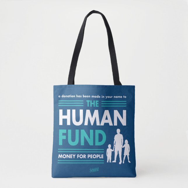 Bolsa Tote Seinfeld | Fundo humano (Frente)