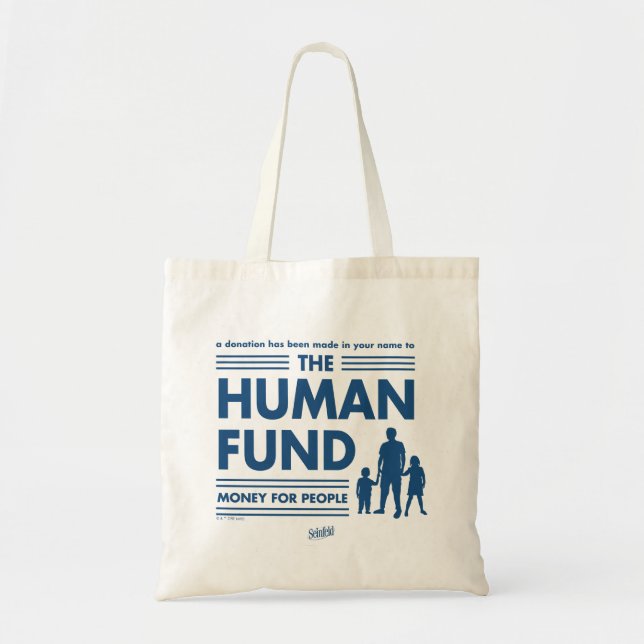 Bolsa Tote Seinfeld | Fundo humano (Frente)