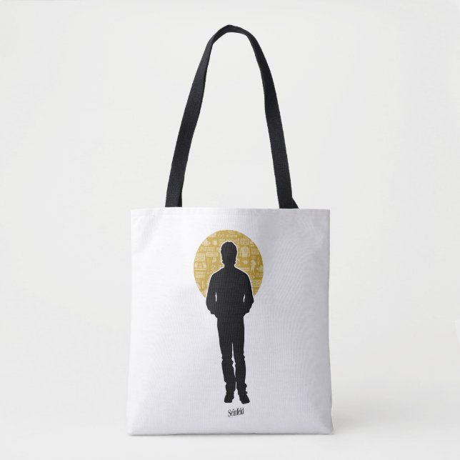 Bolsa Tote Seinfeld | Jerry Seinfeld Silhouette (Frente)