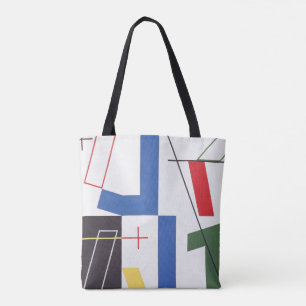 Bolsa Tote Seis Espaços com Cruzes Sophie Taeuber-Arp
