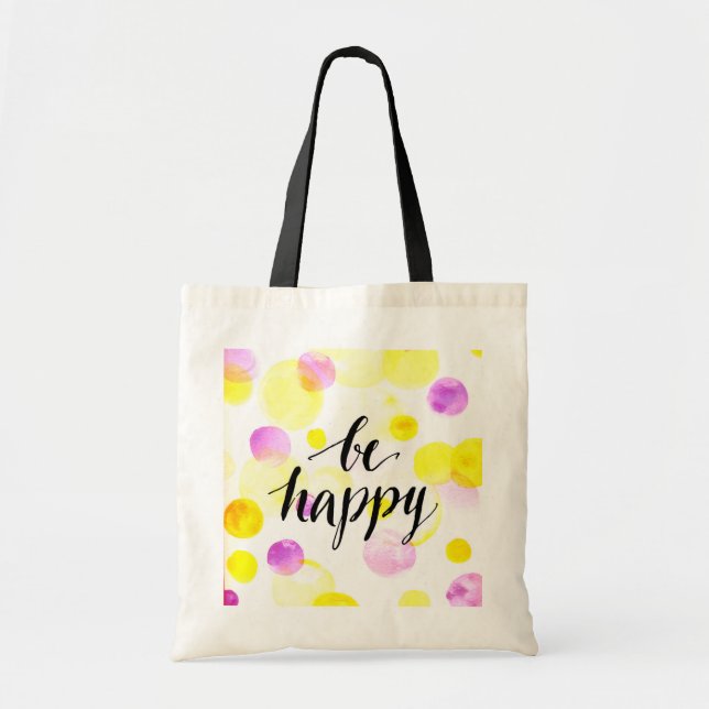 Bolsa Tote Seja 2 felizes (Frente)