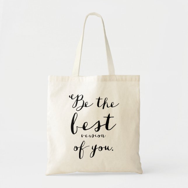 Bolsa Tote Seja a melhor versão do seu Tote Bag (Frente)