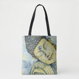 Bolsa Tote Seja arte de Buddha do amor por todo o lado na