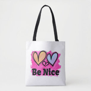 Bolsa Tote Seja Belo Coração de Água