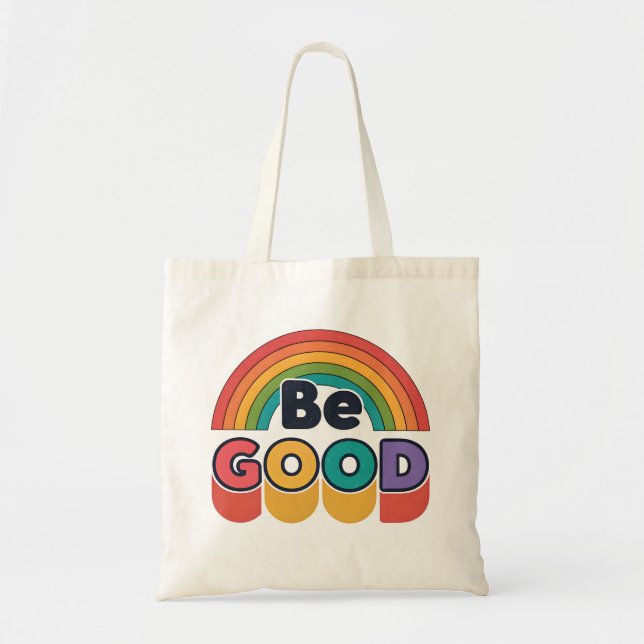 Bolsa Tote Seja bom (Frente)