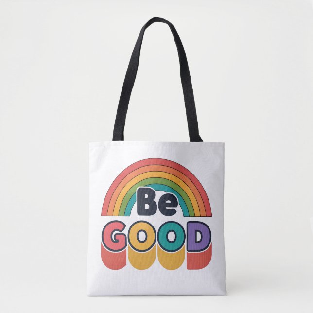 Bolsa Tote Seja bom (Frente)