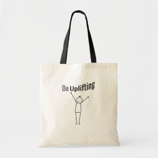 Bolsa Tote Seja Elevado - Meditação Positiva, Bondade de Amor