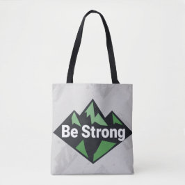 Bolsa Tote Seja Forte Geométrico