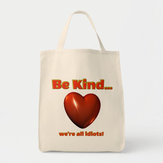 Bolsa Tote Seja Gentil (Frente)