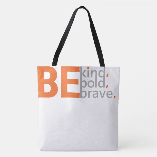 Bolsa Tote Seja gentil (Frente)