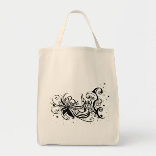 Bolsa Tote SEJA GENTIL! Citação de caligrafia inspiradora