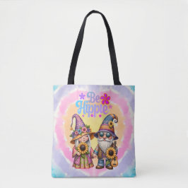 Bolsa Tote Seja Hippie Gnomos