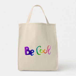 Bolsa Tote Seja letra de desenho de lettering de aquarela leg