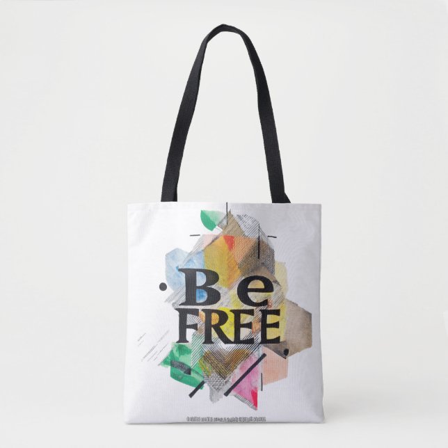 Bolsa Tote Seja livre (Frente)