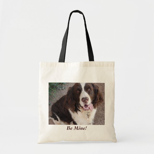 Bolsa Tote Seja meu!  Todo o tempo! (Frente)