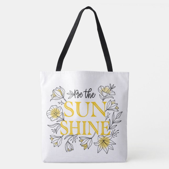 Bolsa Tote Seja o Sol (Frente)