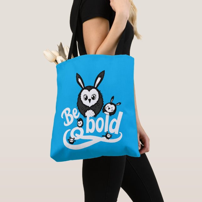 Bolsa Tote Seja Ousado (Close Up)