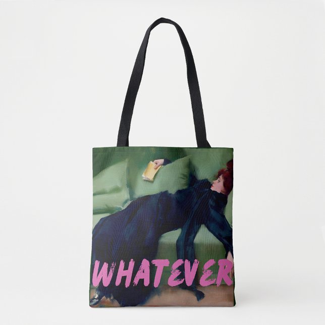 Bolsa Tote Seja qual for o retrato da mulher alterada, Sassy (Criador carregado)