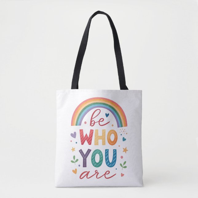Bolsa Tote Seja quem você é (Frente)