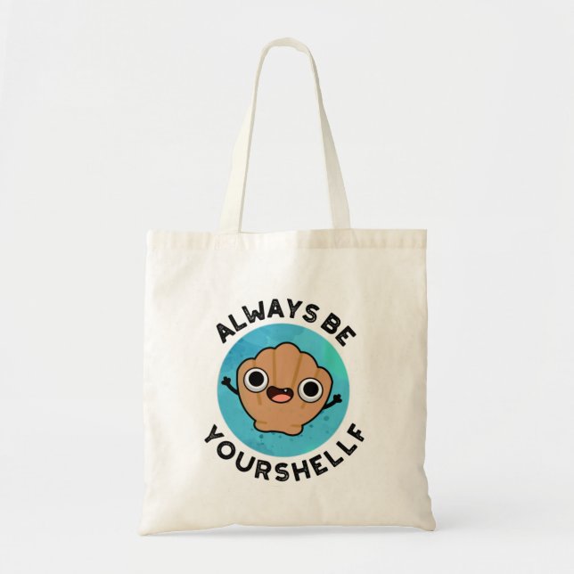 Bolsa Tote Seja Sempre Sua Lâmina Positiva. (Frente)
