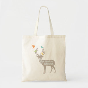 Bolsa Tote Seja Seu Próprio Tipo Bonito
