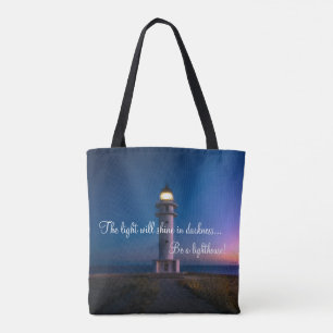 Bolsa Tote Seja um farol!