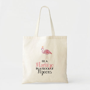 Bolsa Tote Seja um Flamingo