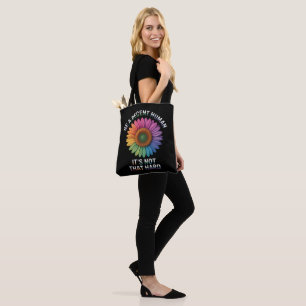 Bolsa Tote Seja um Humano Decente Não É Tão Difícil