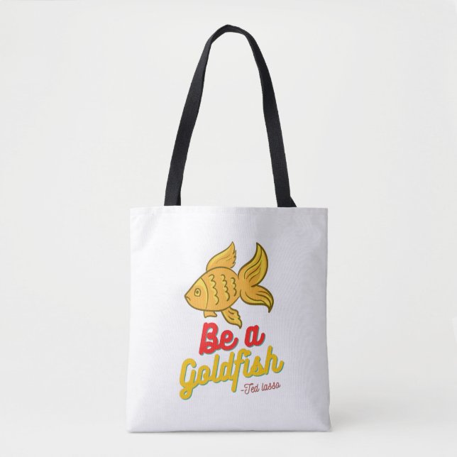 Bolsa Tote Seja um peixe dourado (Frente)