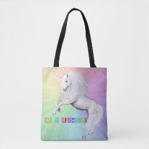Bolsa Tote Seja Um Unicórnio