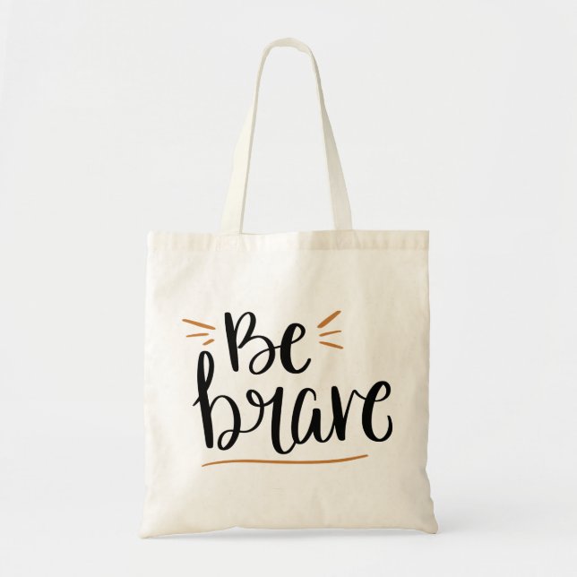 Bolsa Tote Seja Valente (Frente)