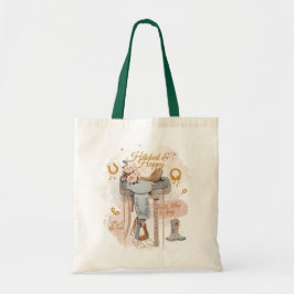 Bolsa Tote Sela & Brilho – Design de Arte para Casamento West