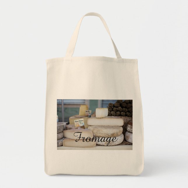 Bolsa Tote Seleção russa de queijo francês (Frente)
