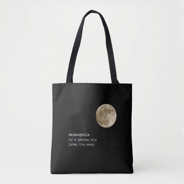 Bolsa Tote Selenofina Amor de Lua Cheia (Frente)