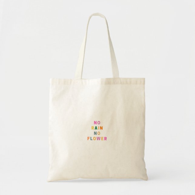 Bolsa Tote SEM CHUVA Sem FLoWER| Cal religioso| Bíblia Versa (Frente)