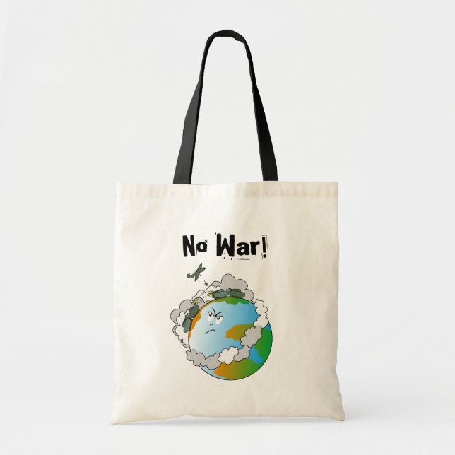 Bolsa Tote Sem guerra! (Frente)