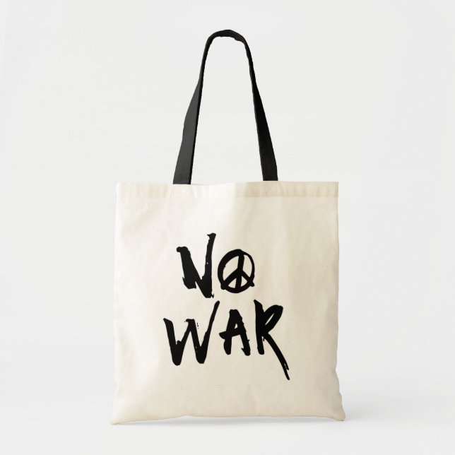 Bolsa Tote Sem guerra (Frente)