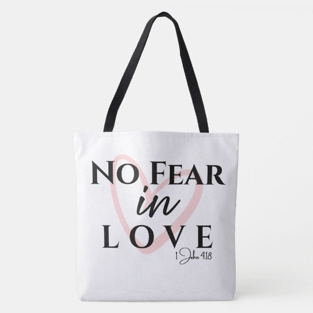 Bolsa Tote Sem Medo no Amor (Frente)