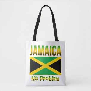 Bolsa Tote Sem problema no sinalizador Jamaica
