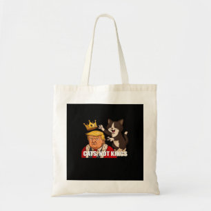 Bolsa Tote Sem Reis Anti Gatos Estilo Clássico Divertido