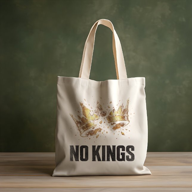 Bolsa Tote Sem Reis Protesto (Criador carregado)